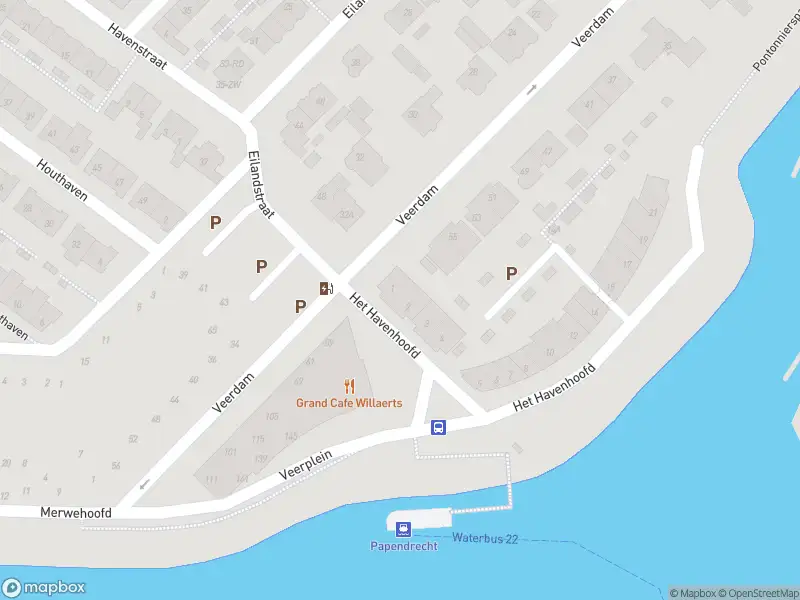 Ambulance met gepaste spoed naar de Het Havenhoofd in Papendrecht