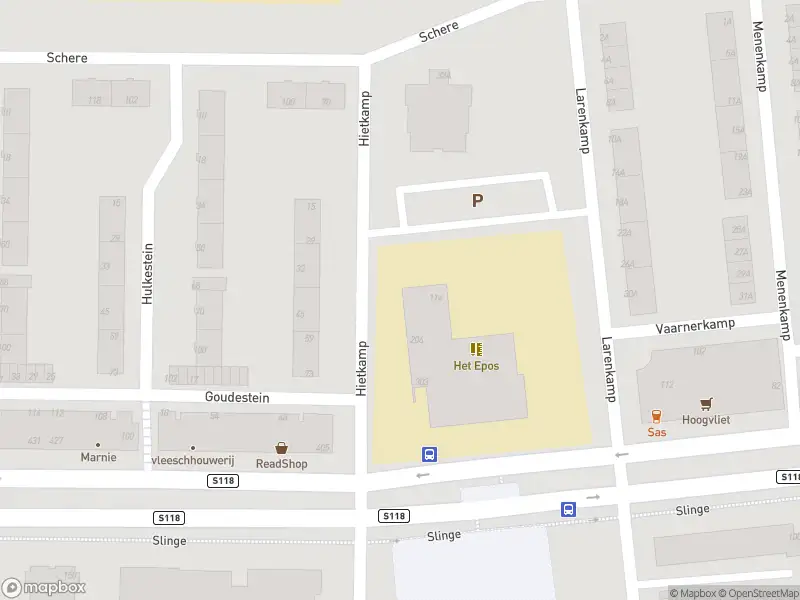 Ambulance met grote spoed naar de Hietkamp in Rotterdam