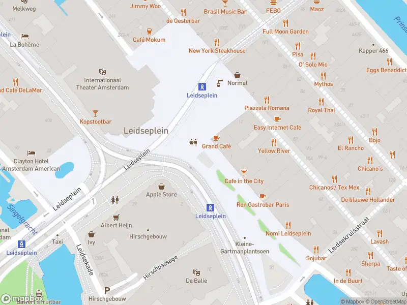 Traumahelikopter naar de Leidseplein in Amsterdam