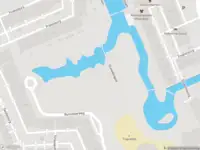 Ambulance met gepaste spoed naar de Sandenburg in Haarlem