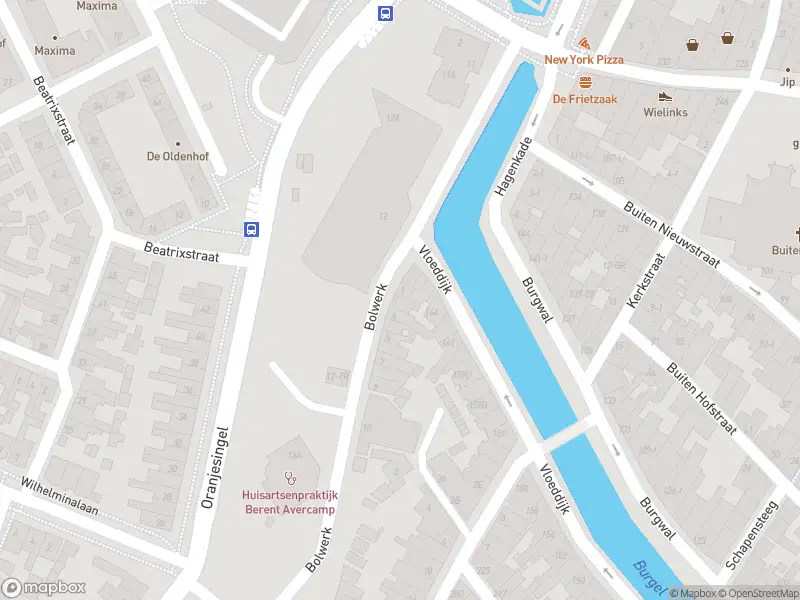 Politie naar de Bolwerk in Kampen vanwege aanrijding met letsel