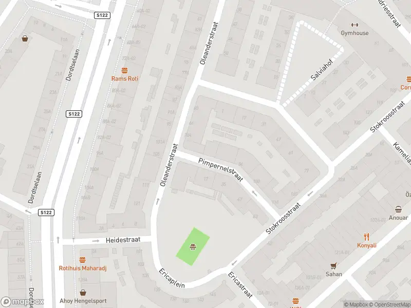 Ambulance met gepaste spoed naar de Pimpernelstraat in Rotterdam