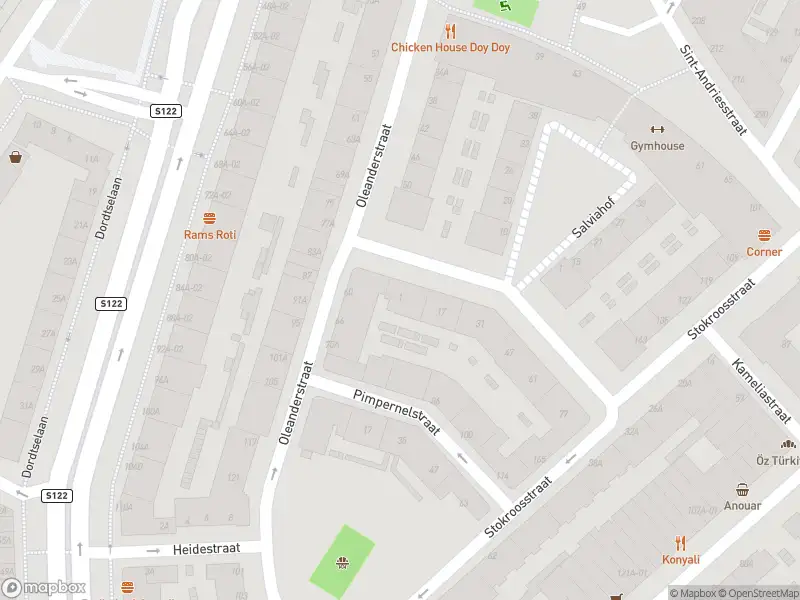 Ambulance met gepaste spoed naar de Lavendelstraat in Rotterdam