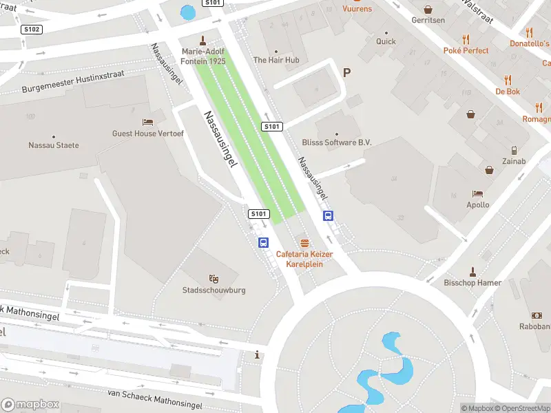 Politie naar de Nassausingel in Nijmegen vanwege aanrijding met letsel