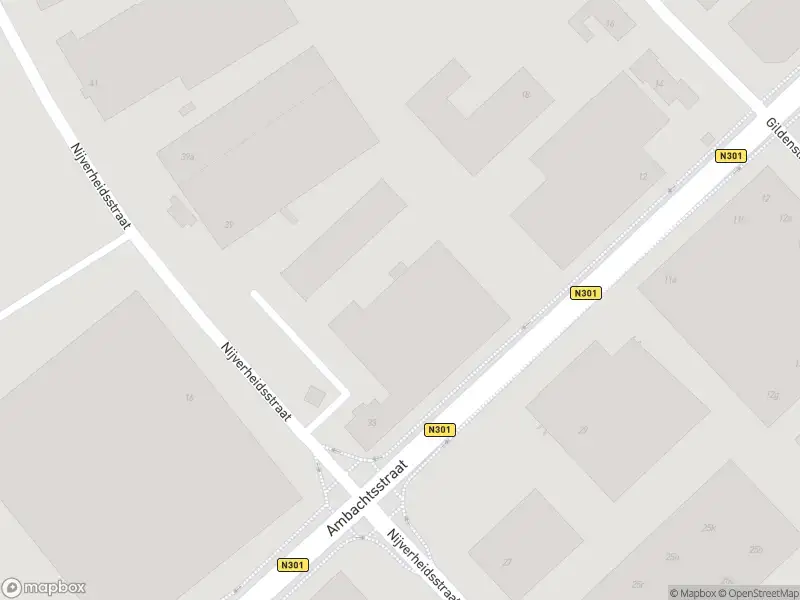 Politie naar de Ambachtsstraat in Nijkerk vanwege aanrijding met letsel