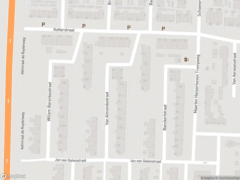 Ambulance met gepaste spoed naar de Van Almondestraat in Dordrecht