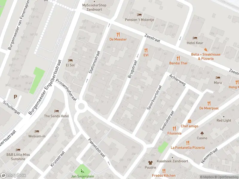 Ambulance naar de Brugstraat in Zandvoort