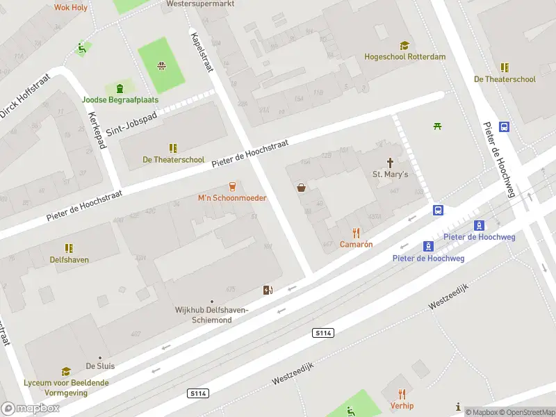 Ambulance met gepaste spoed naar de Kapelstraat in Rotterdam