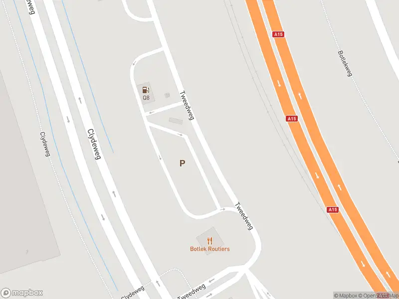 Ambulance met gepaste spoed naar de Tweedweg in Botlek Rotterdam