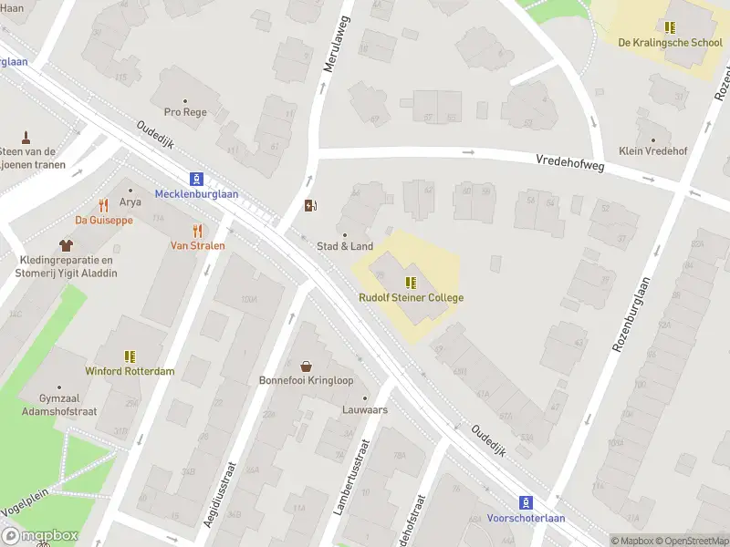 Besteld ambulance vervoer naar de Oudedijk in Rotterdam