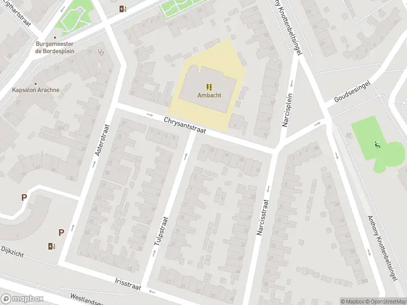 Ambulance met gepaste spoed naar de Tulpstraat in Vlaardingen