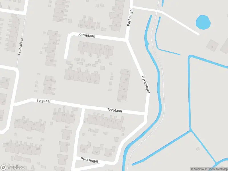 Brandweer met grote spoed naar de Parksingel in Appingedam