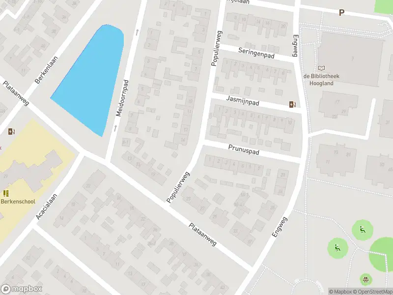 Brandweer met gepaste spoed naar de Engweg in Hoogland vanwege een buitenbrand