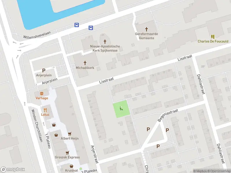 Ambulance met grote spoed naar de Lisstraat in Spijkenisse