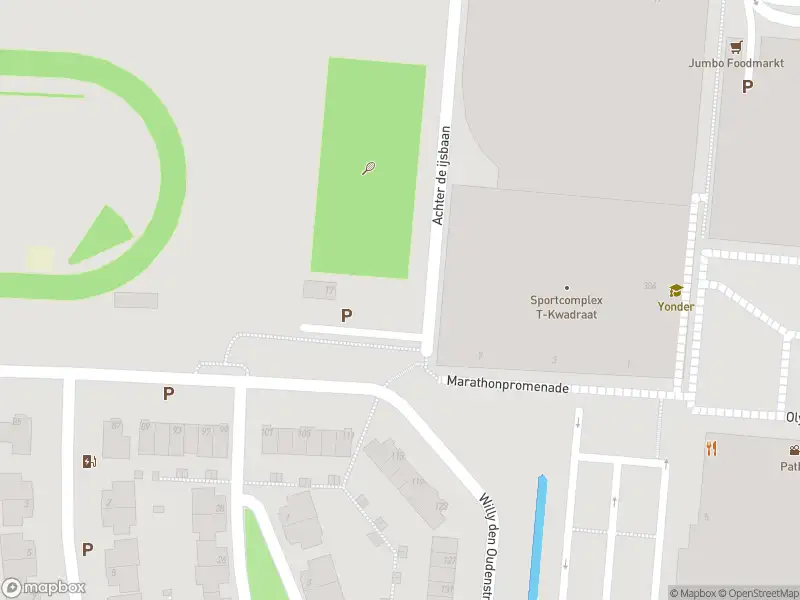 Overlastmelding Achter de ijsbaan in Tilburg