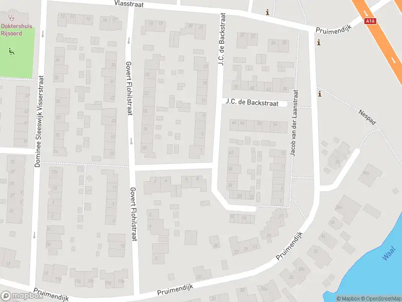 Ambulance met gepaste spoed naar de J.C. de Backstraat in Ridderkerk