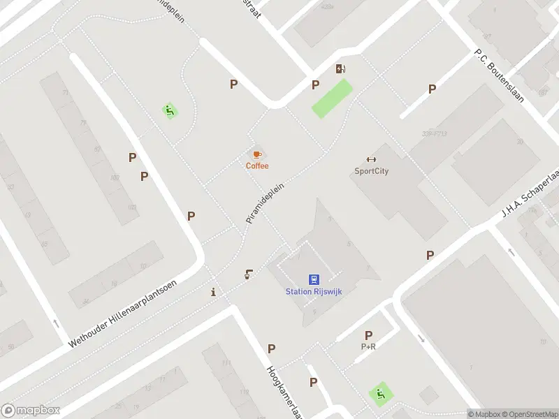 Ambulance met gepaste spoed naar de Piramideplein in Rijswijk