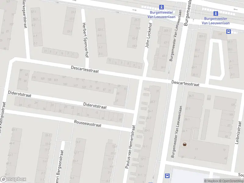 Ambulance met grote spoed naar de Descartesstraat in Amsterdam