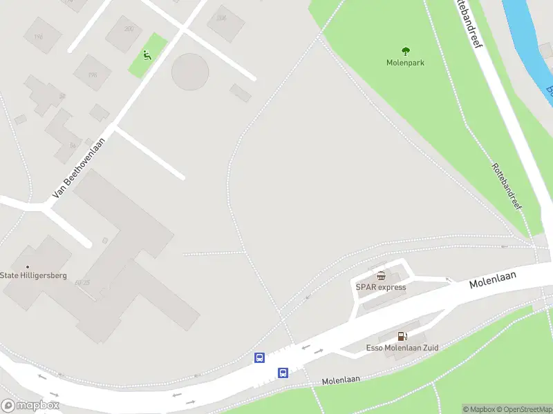 Ambulance met gepaste spoed naar de Molenlaan in Rotterdam