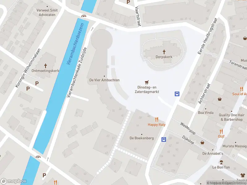 Besteld ambulance vervoer naar de Markt in Spijkenisse