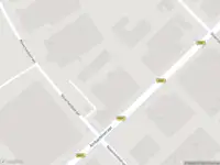 Politie naar de Ambachtsstraat in Nijkerk vanwege aanrijding met letsel