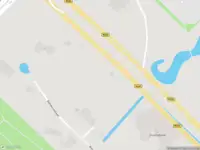 Ambulance met gepaste spoed naar de Het Wedde in Voorschoten