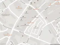 Brandweer met gepaste spoed naar de Nieuwstraat in Oss vanwege stormschade