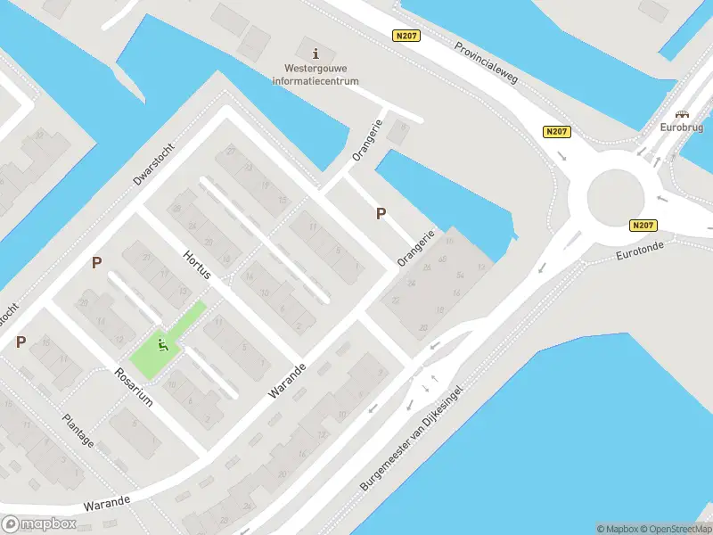 Ambulance met gepaste spoed naar de Orangerie in Gouda