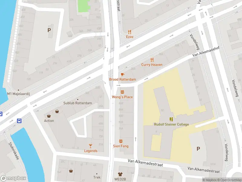 Ambulance met grote spoed naar de Jonker Fransstraat in Rotterdam