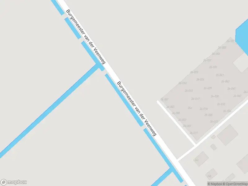 Brandweer met grote spoed naar de Burgemeester van der Veenweg in Ossenzijl