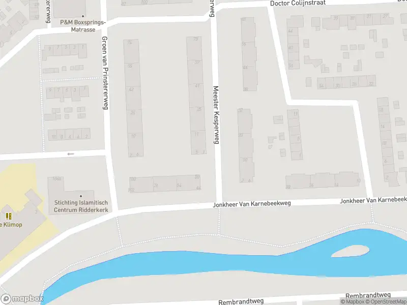 Ambulance met grote spoed naar de Mr. Kesperweg in Ridderkerk