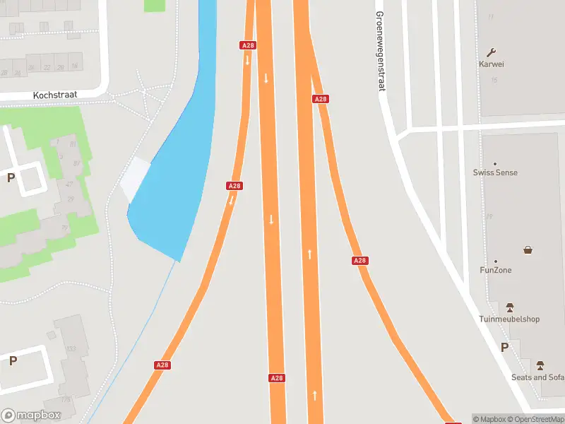 Brandweer met gepaste spoed naar de Raadhuisplein in Hoogeveen vanwege afhijsen patient