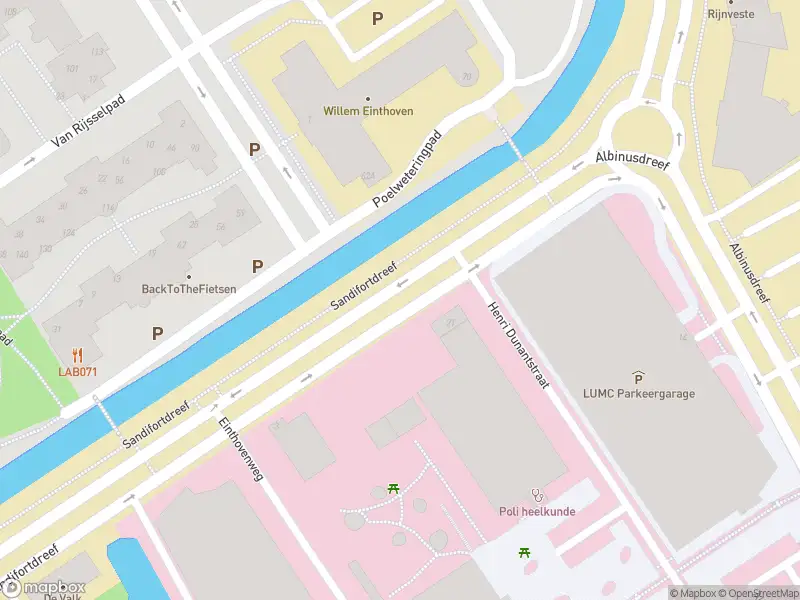 Besteld ambulance vervoer naar de Sandifortdreef in Leiden