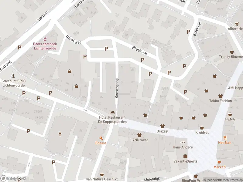 Brandweer met grote spoed naar de Beenengang in Lichtenvoorde vanwege gebouwbrand