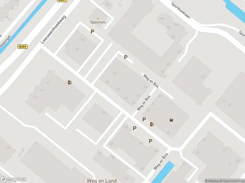 Ambulance met grote spoed naar de Weg en Bos in Bergschenhoek