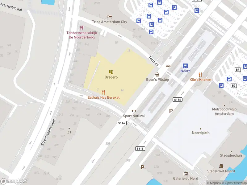 Ambulance met grote spoed naar de Gare du Nord in Amsterdam