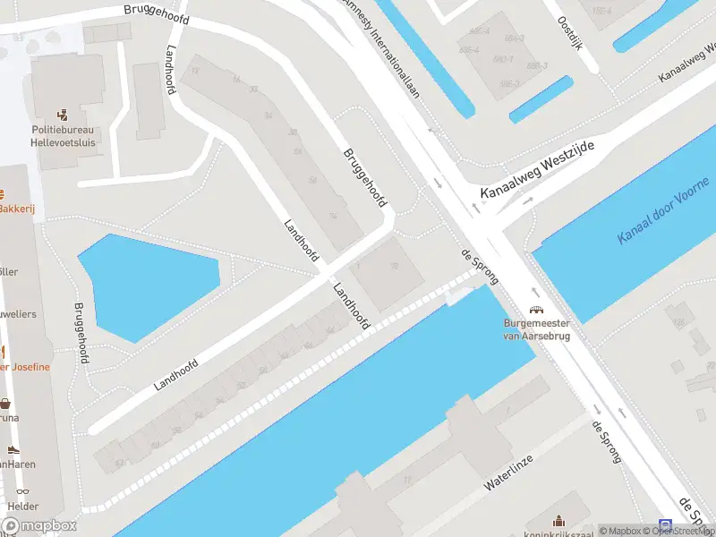 Ambulance met gepaste spoed naar de Landhoofd in Hellevoetsluis