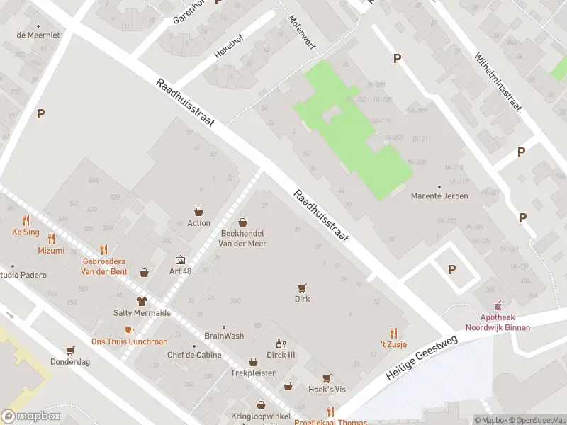 Ambulance met gepaste spoed naar de Raadhuisstraat in Noordwijk