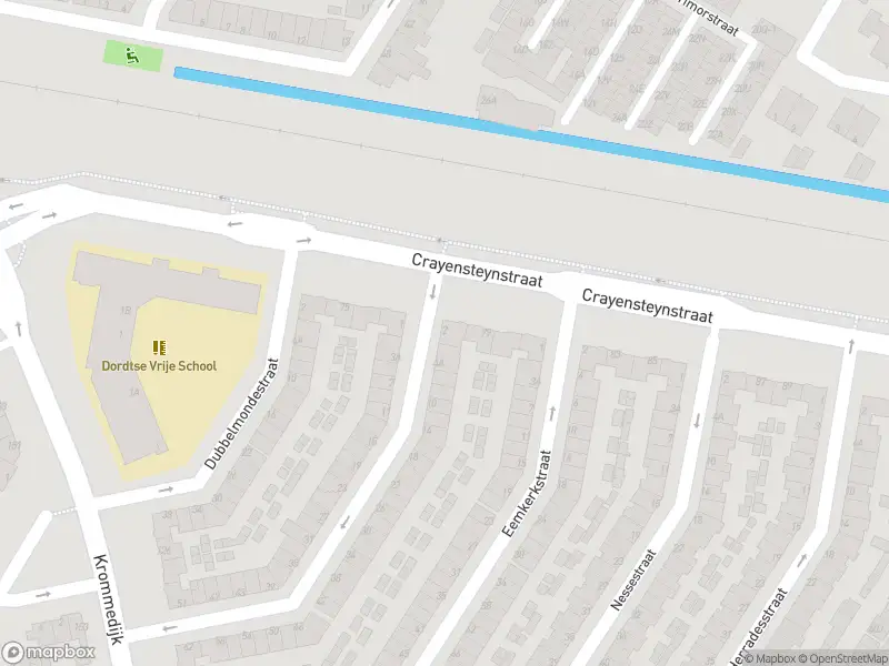 Ambulance met grote spoed naar de Giessenmondestraat in Dordrecht