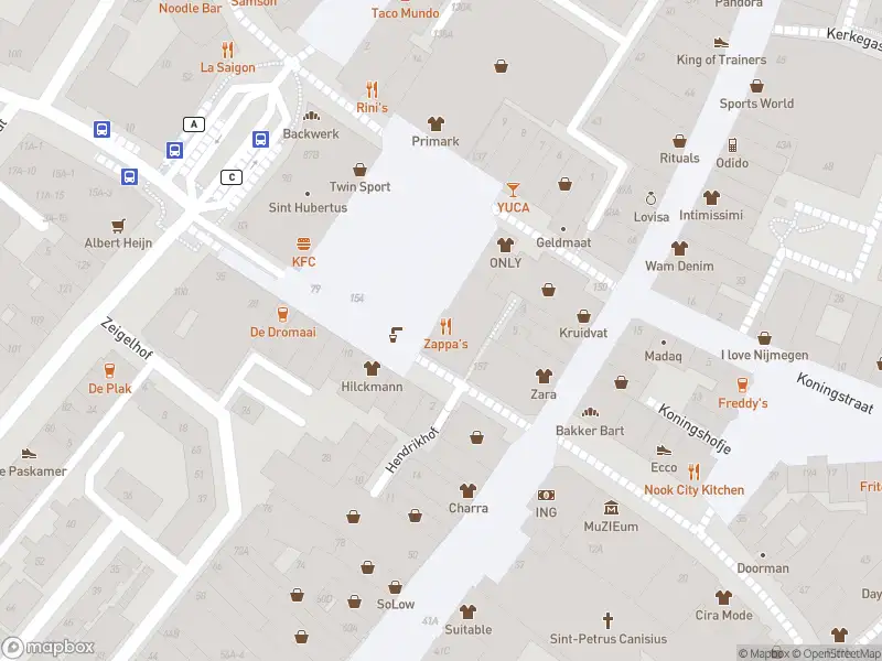 Brandweer met grote spoed naar de Burchtstraat in Nijmegen