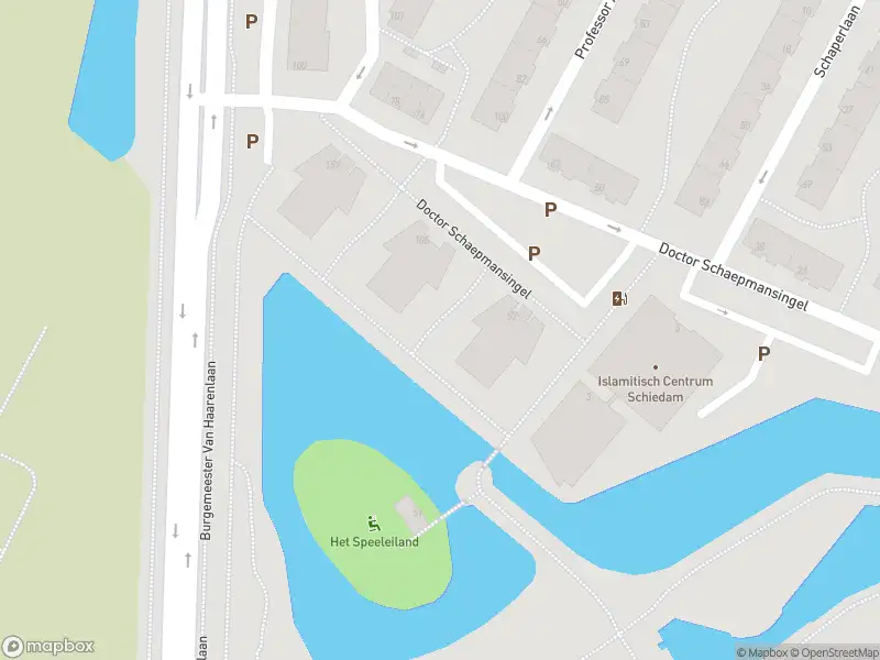 Ambulance met gepaste spoed naar de Dr. Schaepmansingel in Schiedam