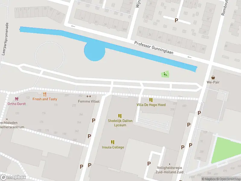 Brandweer met normale urgentie naar de Prof. Kohnstammlaan in Dordrecht