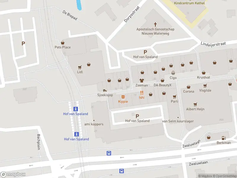 Ambulance met gepaste spoed naar de Hof van Spaland in Schiedam