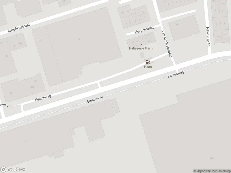 Politie naar de Edisonweg in Alblasserdam vanwege ongeval met letsel