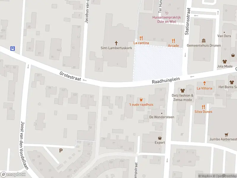 Politie naar de Raadhuisplein in Drunen vanwege ongeval met letsel