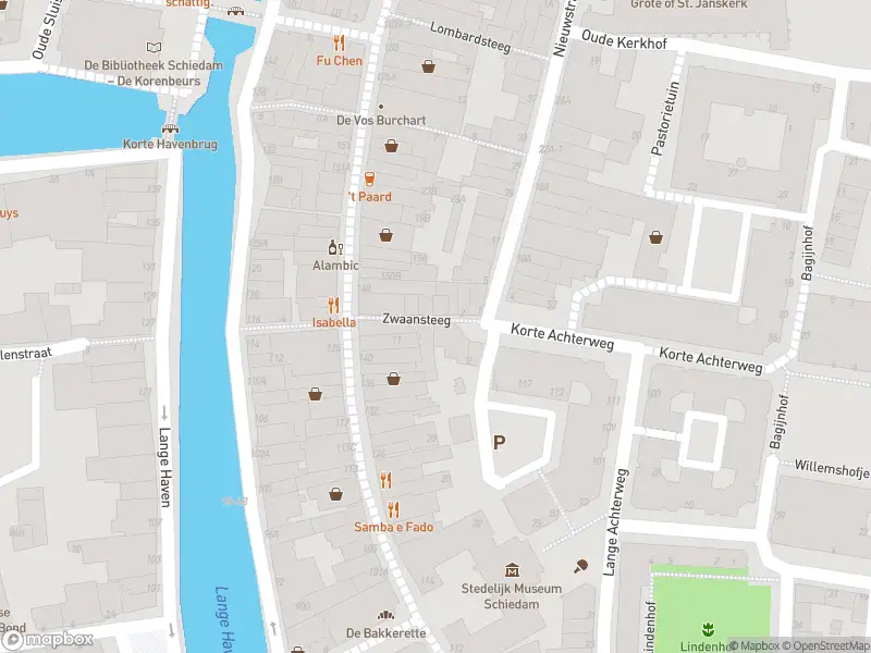 Ambulance met gepaste spoed naar de Zwaansteeg in Schiedam