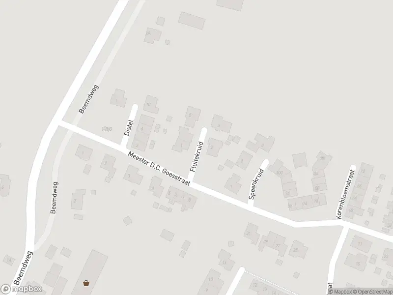 Ambulance met grote spoed naar de Fluitekruid in Hoogblokland