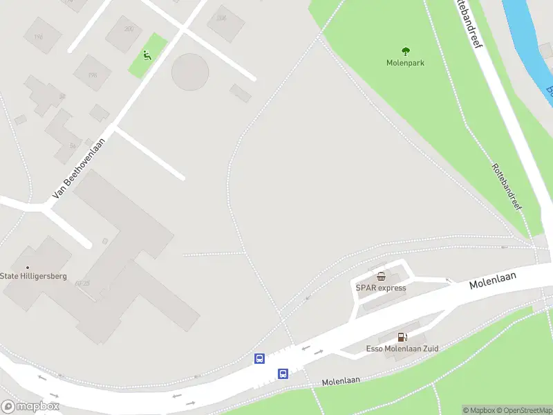 Ambulance met gepaste spoed naar de Molenlaan in Rotterdam