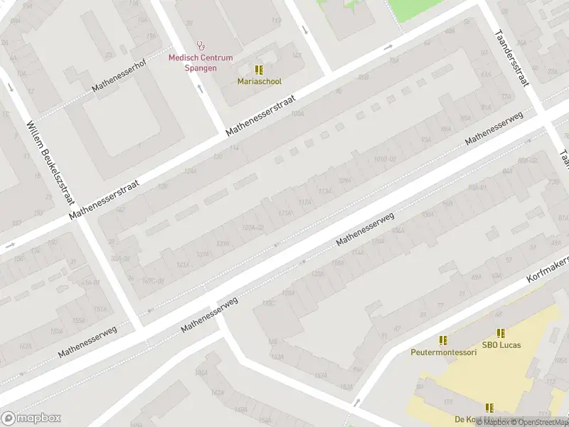 Ambulance met gepaste spoed naar de Mathenesserweg in Rotterdam