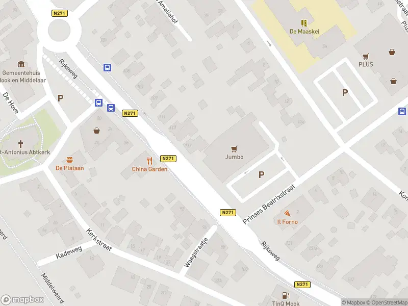 Politie naar de Rijksweg in Mook vanwege aanrijding met letsel